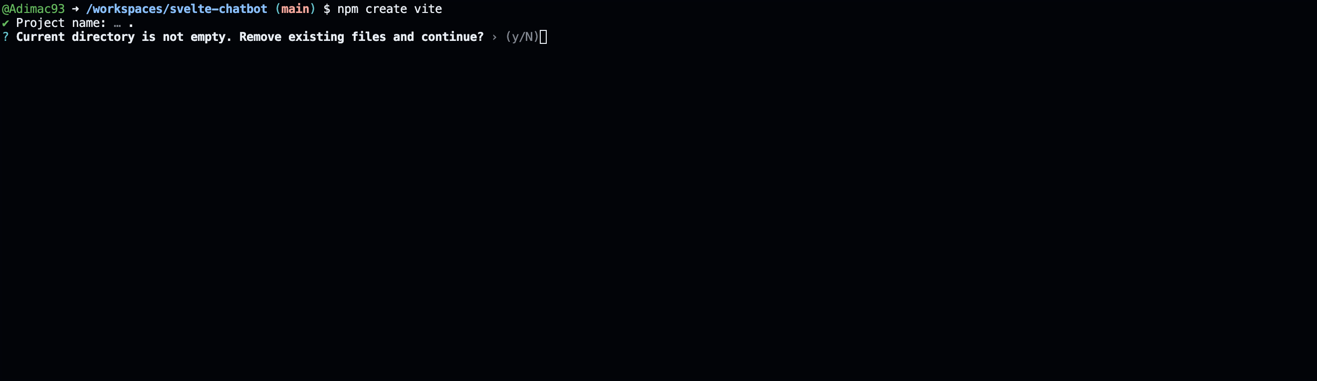 Npm create vite